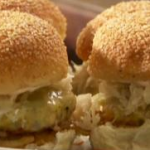 Turkey Burger with Sauerkraut