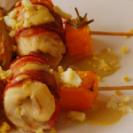  Skewered Buffalo Mozzarella Parcels