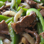 Beef with Green Peppers