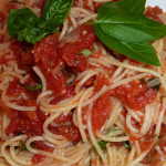 Angel Hair With Balsamic Tomatoes